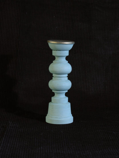 Wooden candlestick - n°5 - Sang de Boeuf