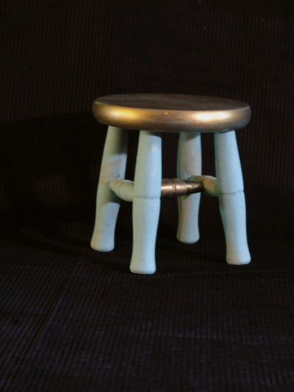 Tabouret Tim Turquoise